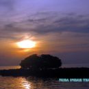 Suasana Sunset di Pulau Harapan